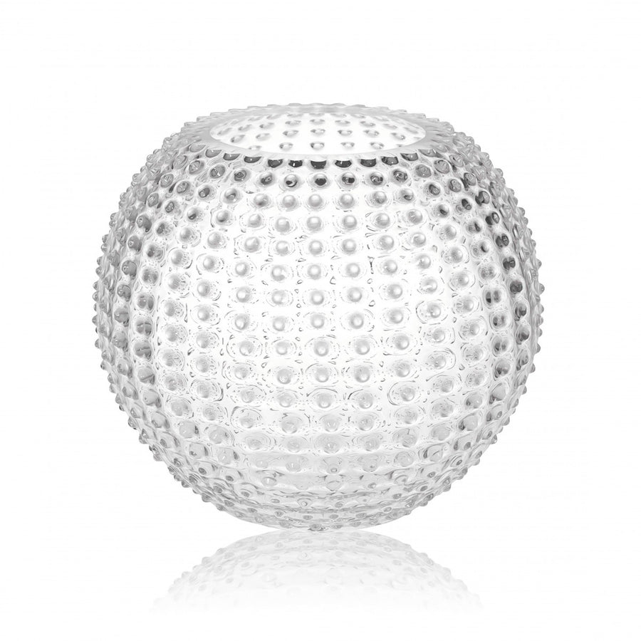 Hobnail Globe Vase 24 cm Crystal