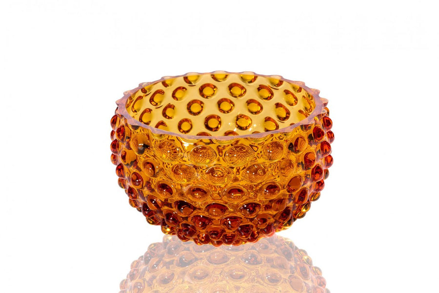 Hobnail Tapas 11.5 cm Amber