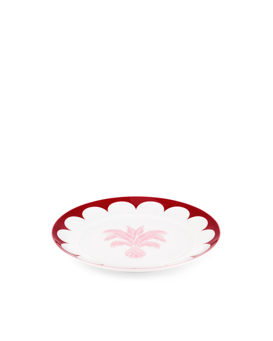 Jaipur Dessert Plate Bordeaux 21 cm (Set of 6)