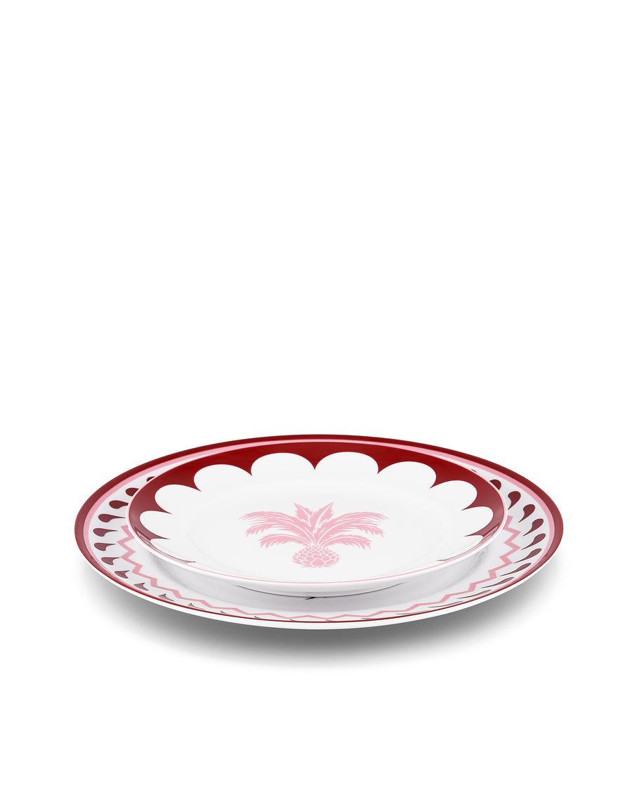 Jaipur Dinner Plate Bordeaux 27 cm (Set of 6)