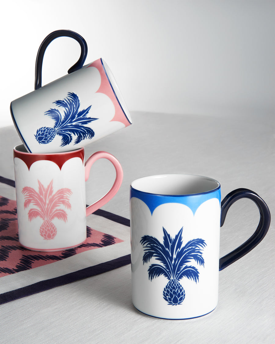 Jaipur Mug Blue 38 cl