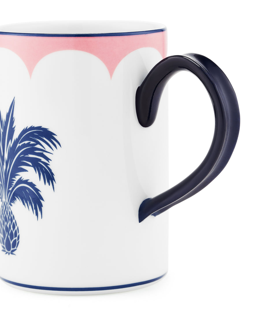 Jaipur Mug Blue/Pink 38 cl