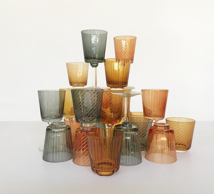 Stem Glass Library Set of 6