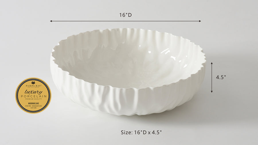 Extra Large Shallow Bowl