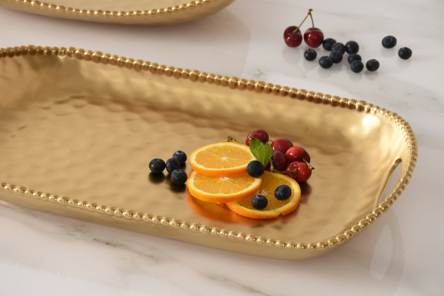 Rectangular Tray with Handles