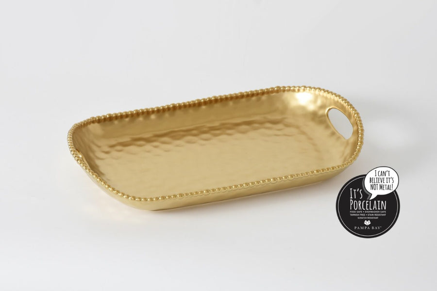 Rectangular Tray with Handles