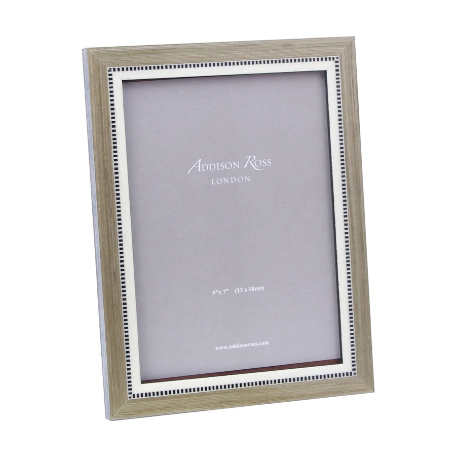 4x6 Miki Grey Marquetry Frame