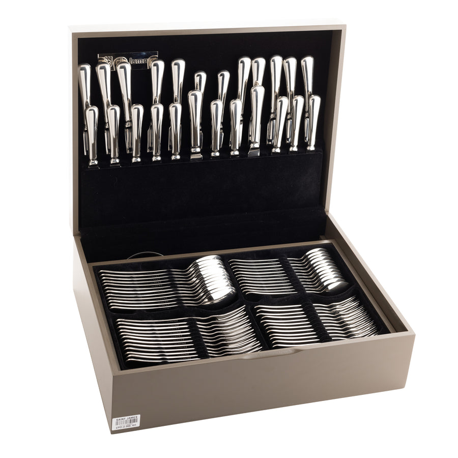 Manchester 101-Piece Silver Cutlery Set