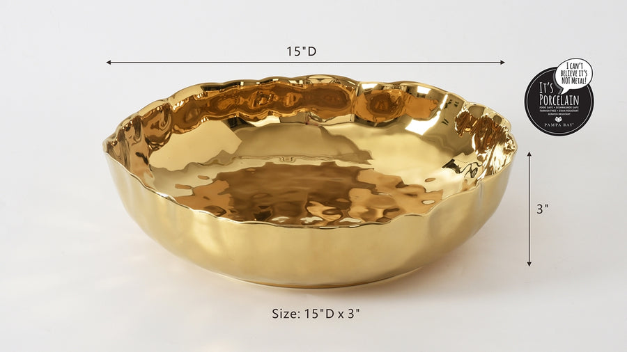 Extra Large Shallow Bowl