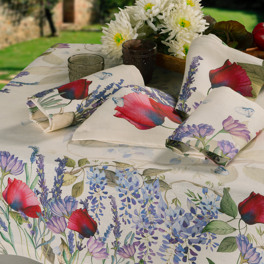 Provenza Napkins Set of 4 Pieces Linen