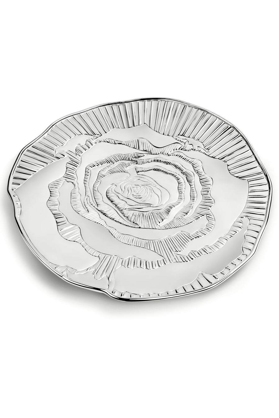 Rose Carved Platter