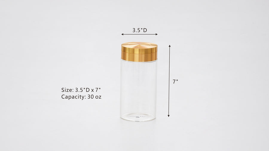 Glass Canister - Small