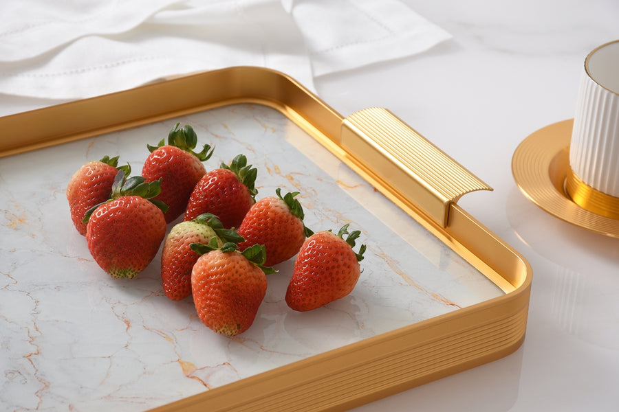 Rectangular Tray with Handles