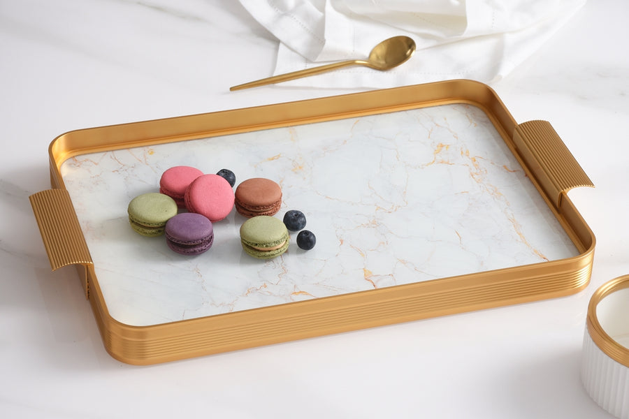 Rectangular Tray with Handles