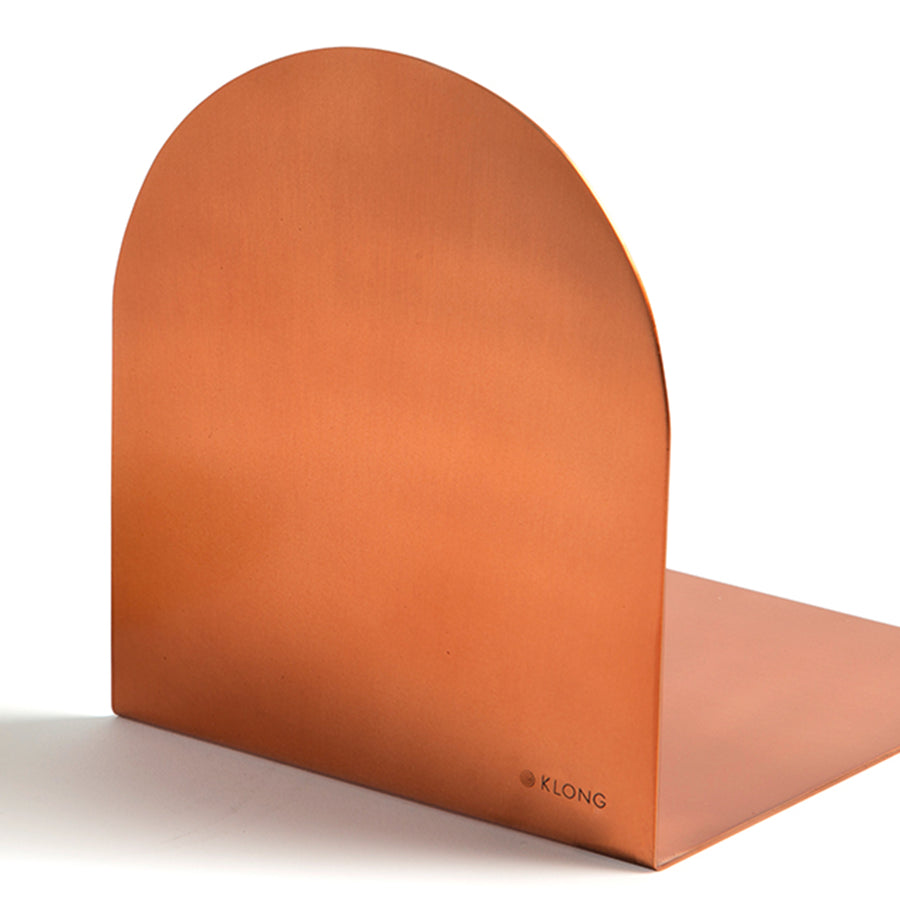Pair of Totem Bookends Copper