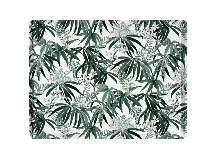 Tropical White Laminate Tray Slim