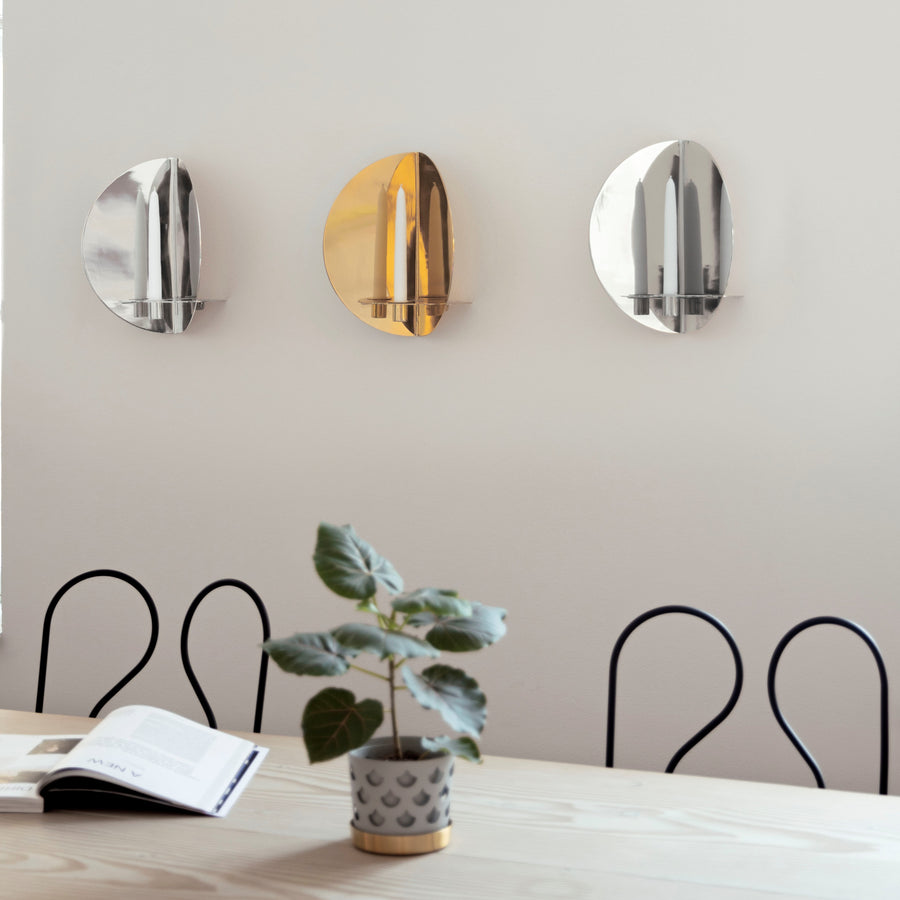 Twilight Steel Wall-Mounted Sconce