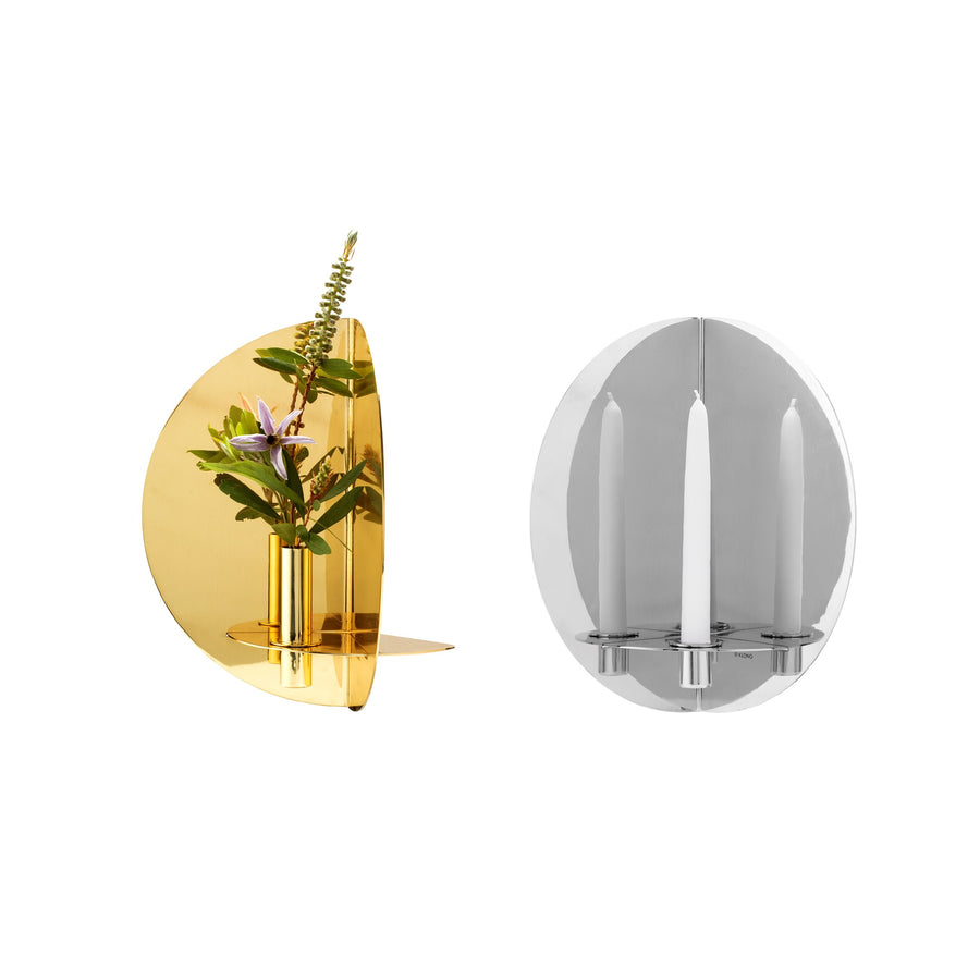 Twilight Steel Wall-Mounted Sconce