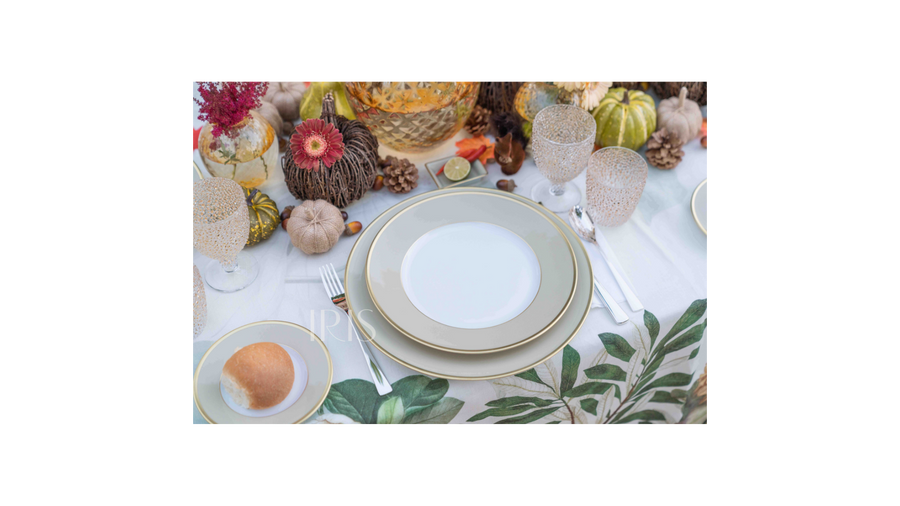 Sous Le Soleil 5-Piece Dinner Set Pearl Grey (package of 60 items)