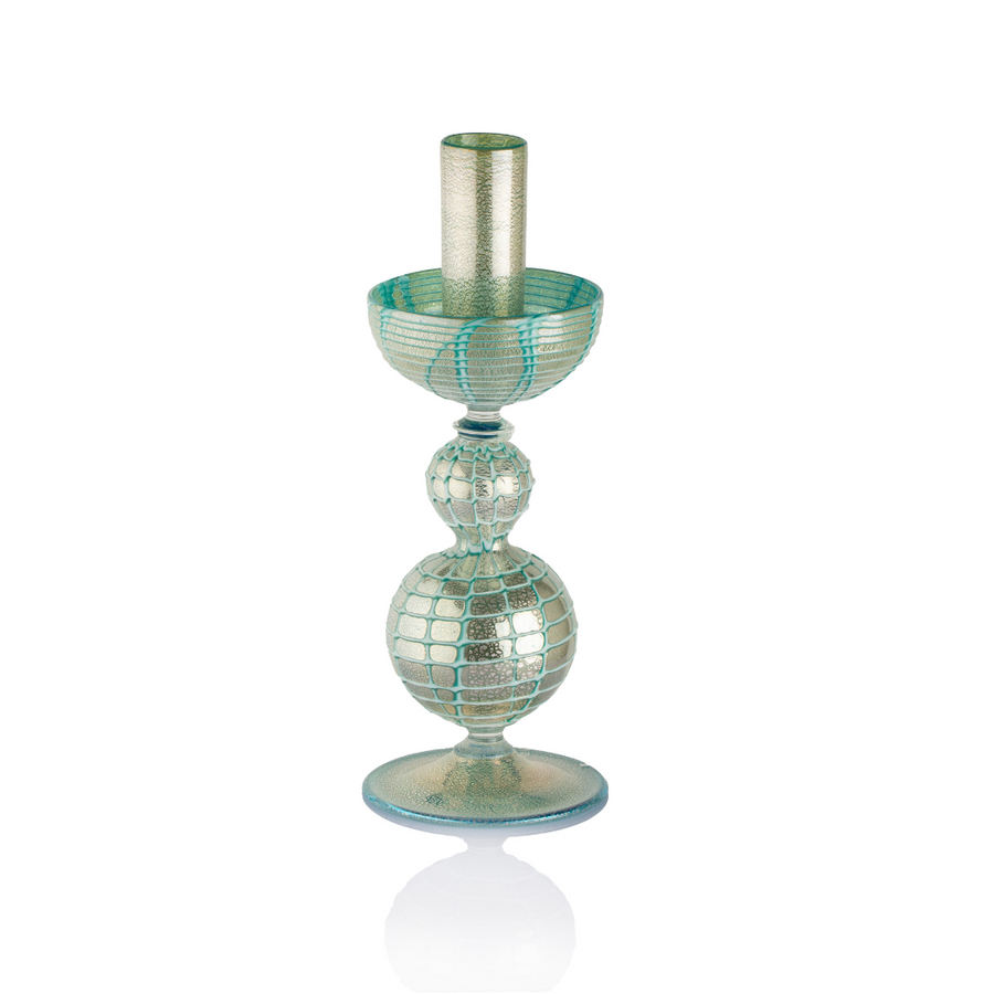 Laguna Acqua Double Sphere Candle Holder