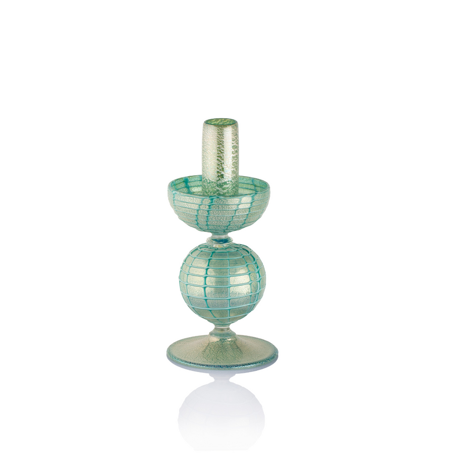 Laguna Acqua Single Sphere Candle Holder