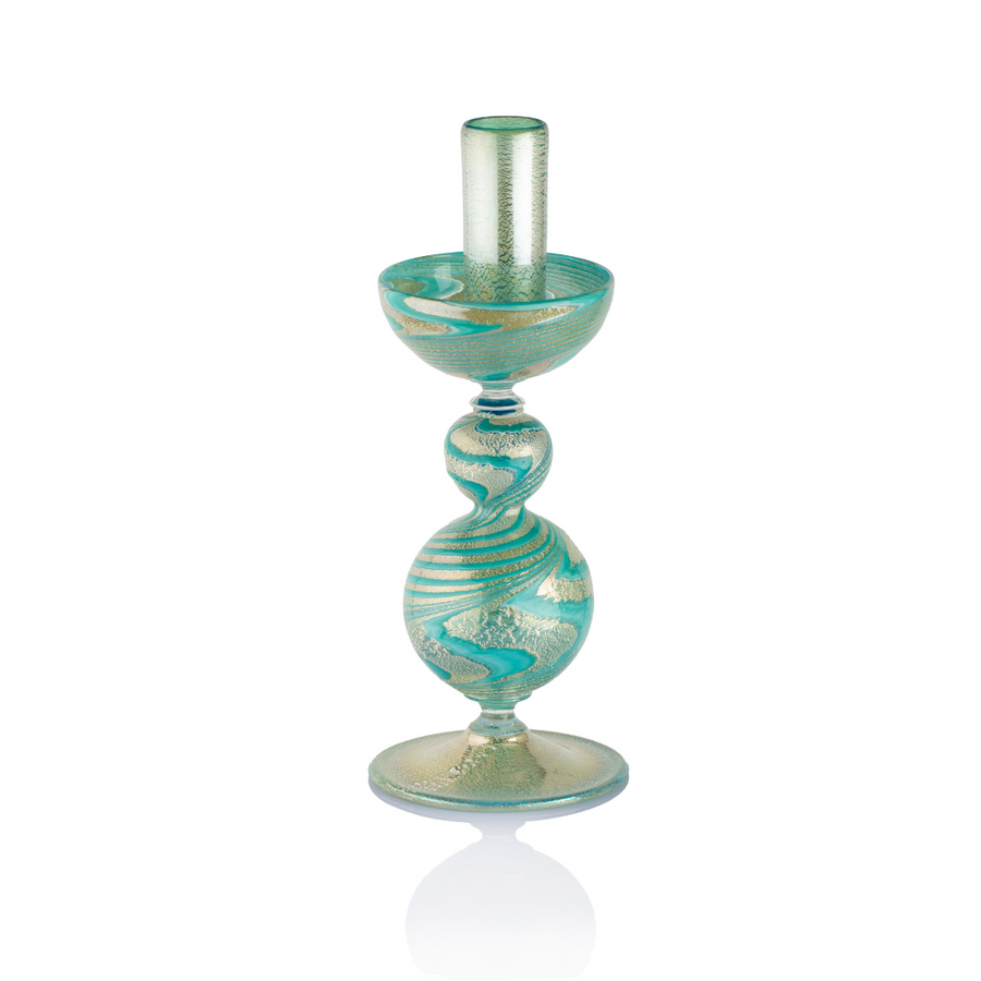 Laguna Acqua Double Sphere Candle Holder