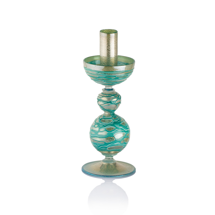 Laguna Acqua Double Sphere Candle Holder