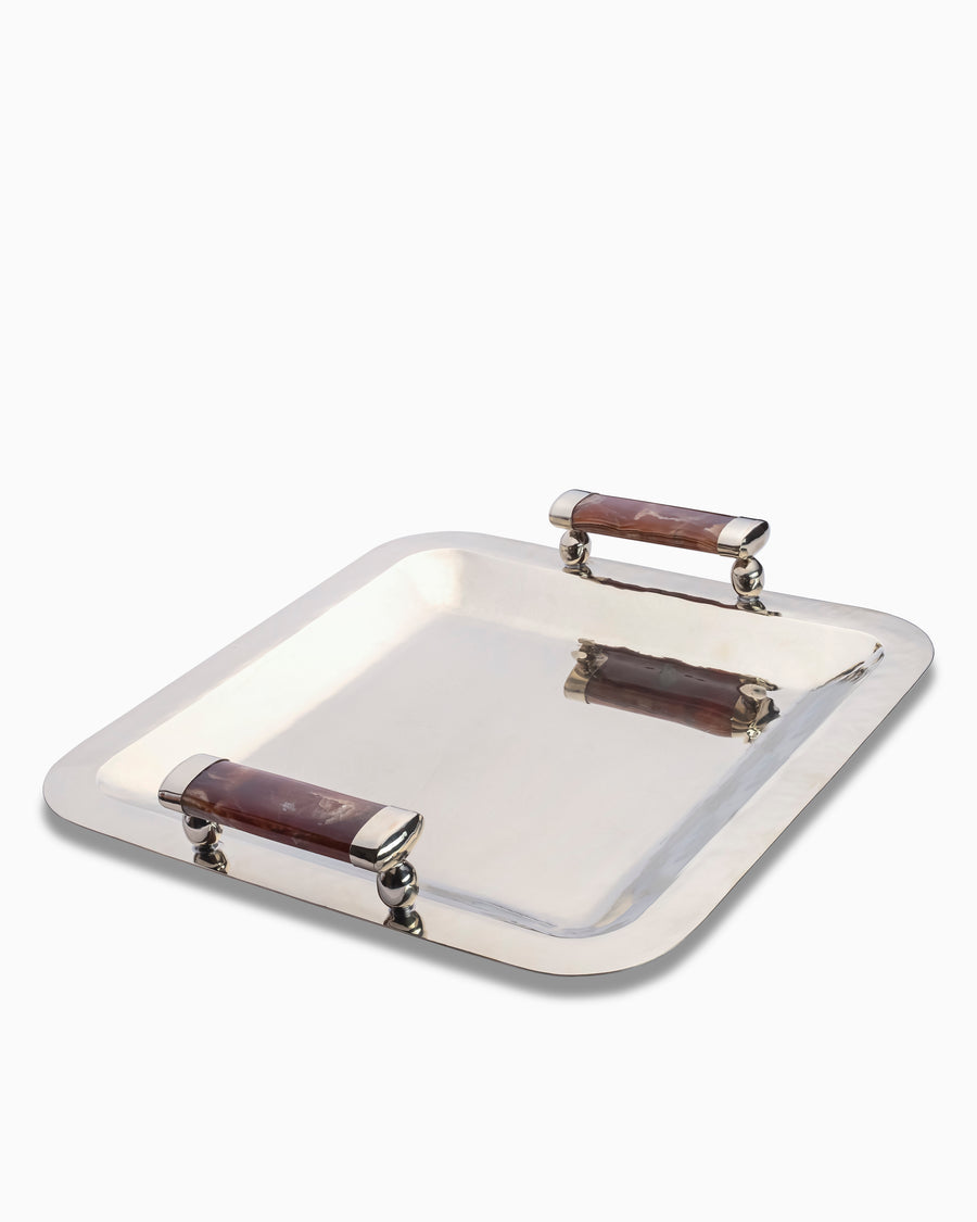 Valle Mini Onyx Square Tray
