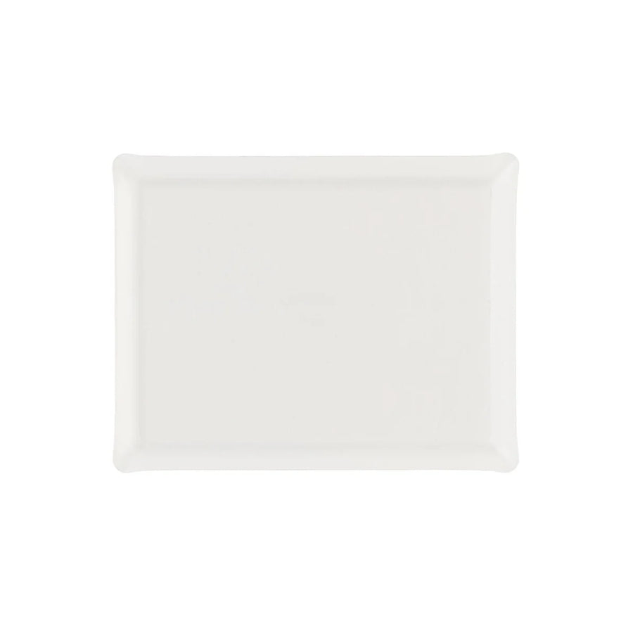 Acrylic Tray White Linen