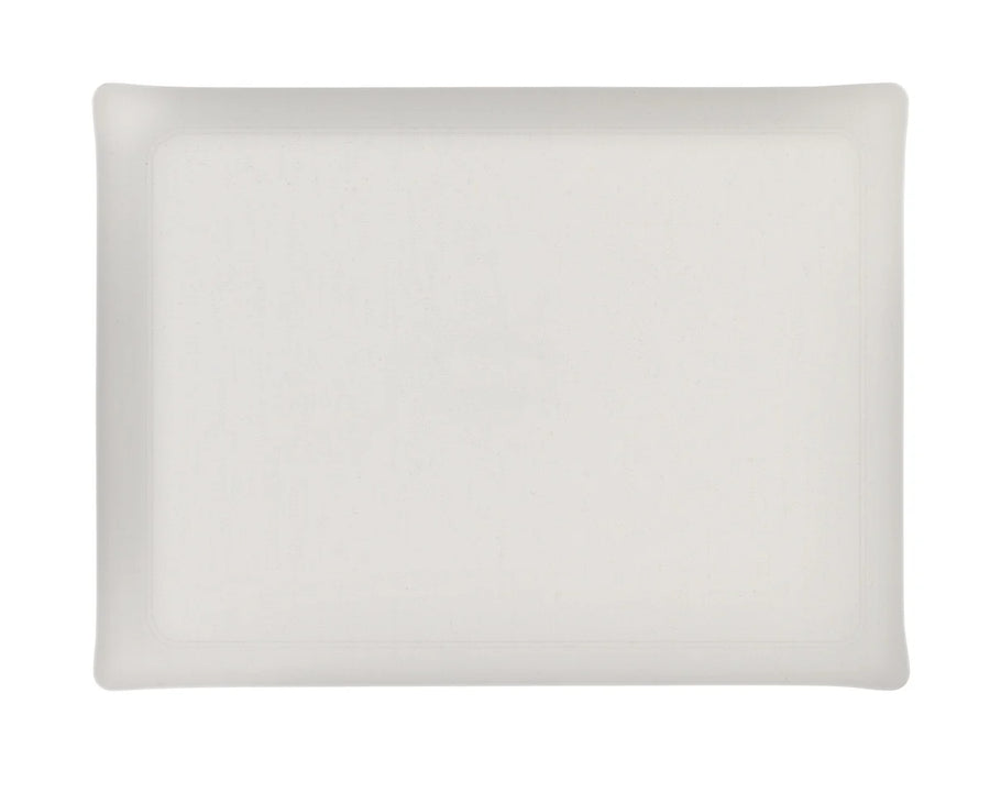 Acrylic Tray White Linen