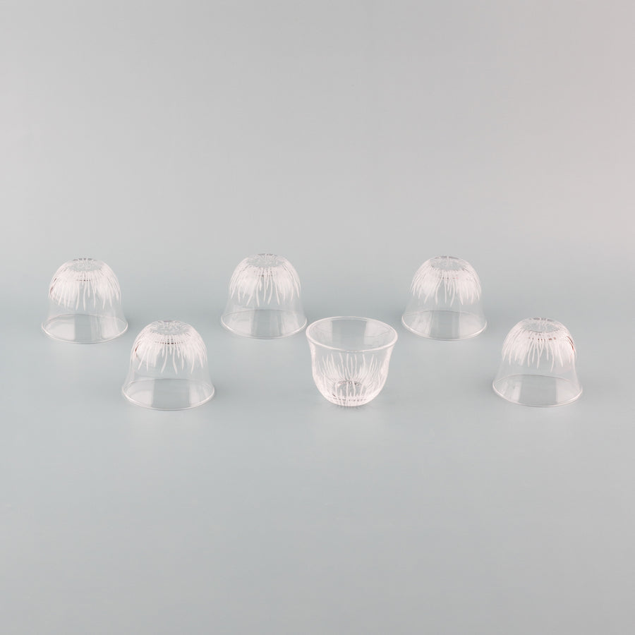 PT Glass Mirra Arabic Coffee Cup (6-pc Set)