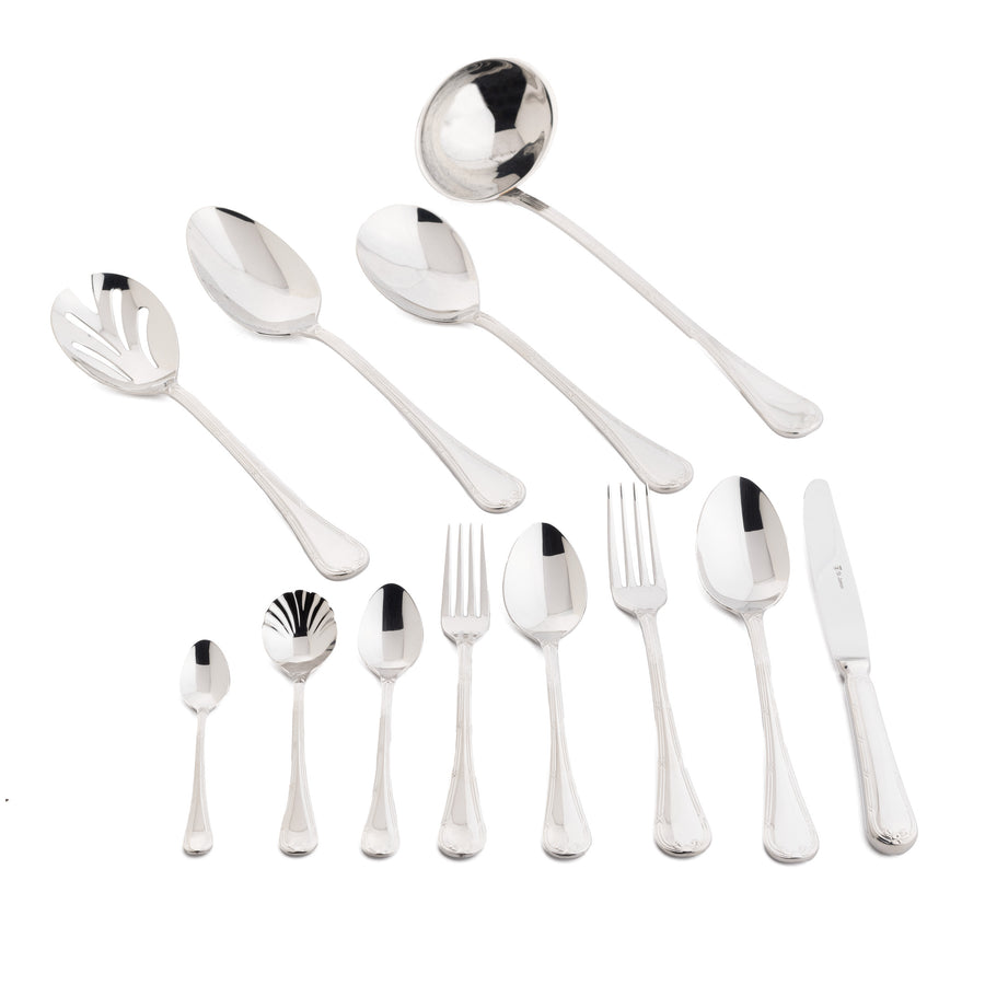 Croise 101-Piece Silver Cutlery Set