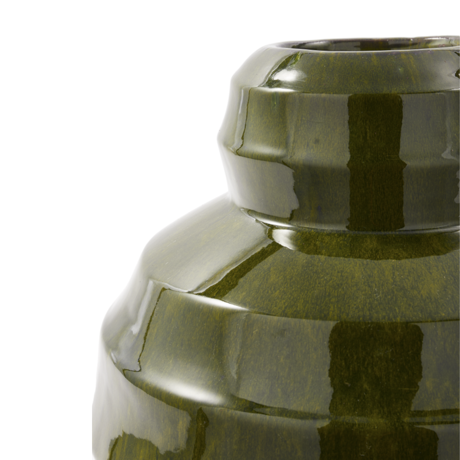 Plant Pot Sumo Dark Green