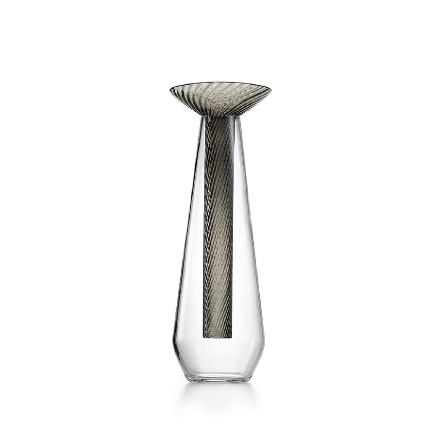 Calici Vase Steel Grey