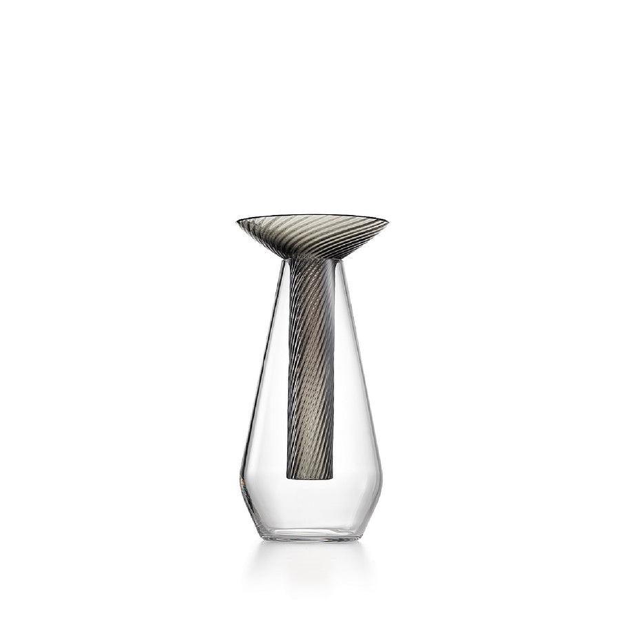 Calici Vase Steel Grey