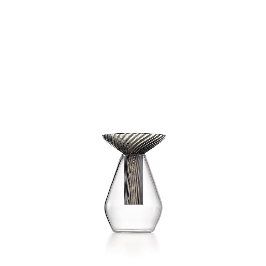 Calici Vase Steel Grey