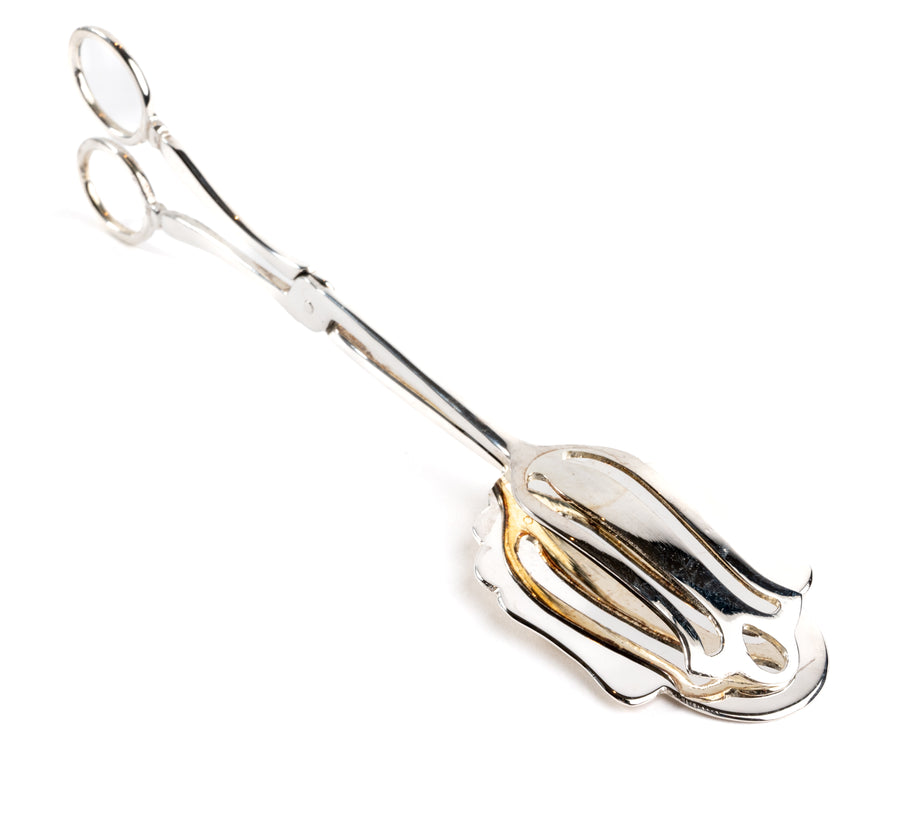 Silver Serving Tongs