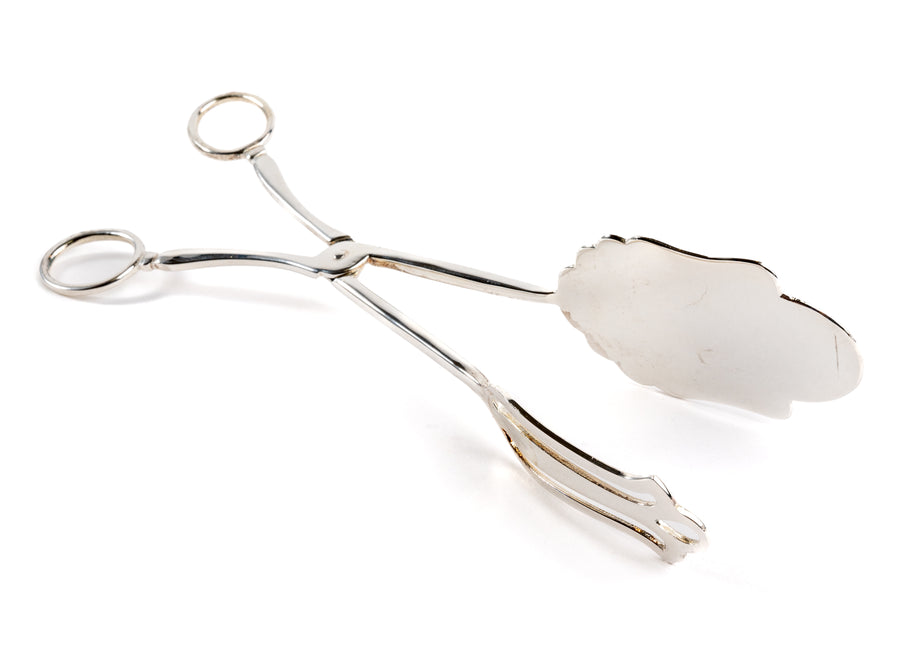 Silver Serving Tongs