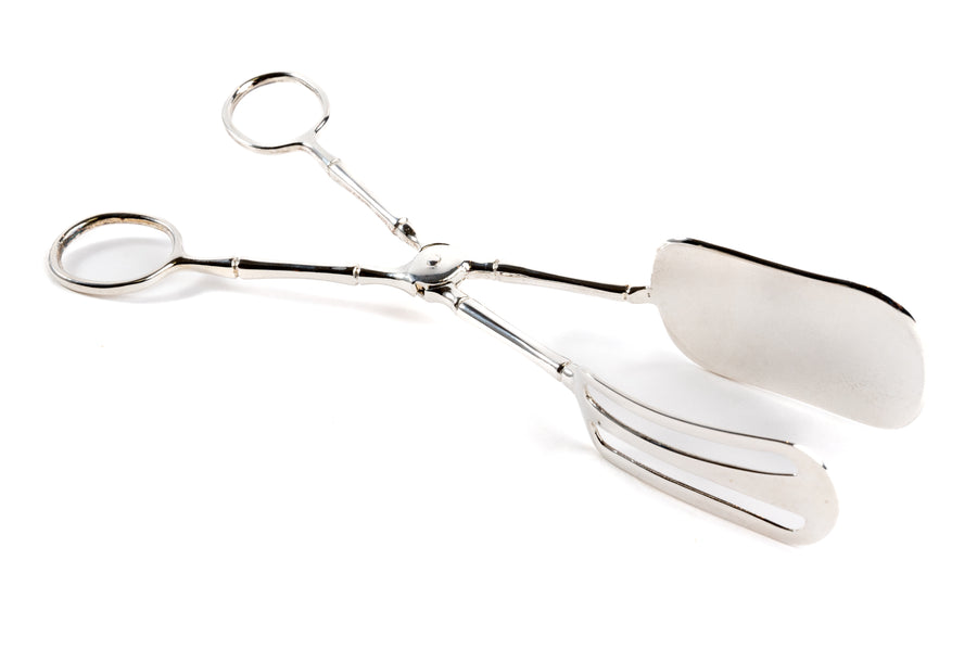 Silver Serving Tongs