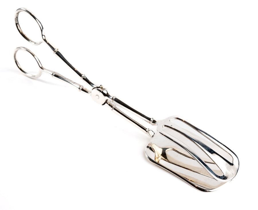 Silver Serving Tongs