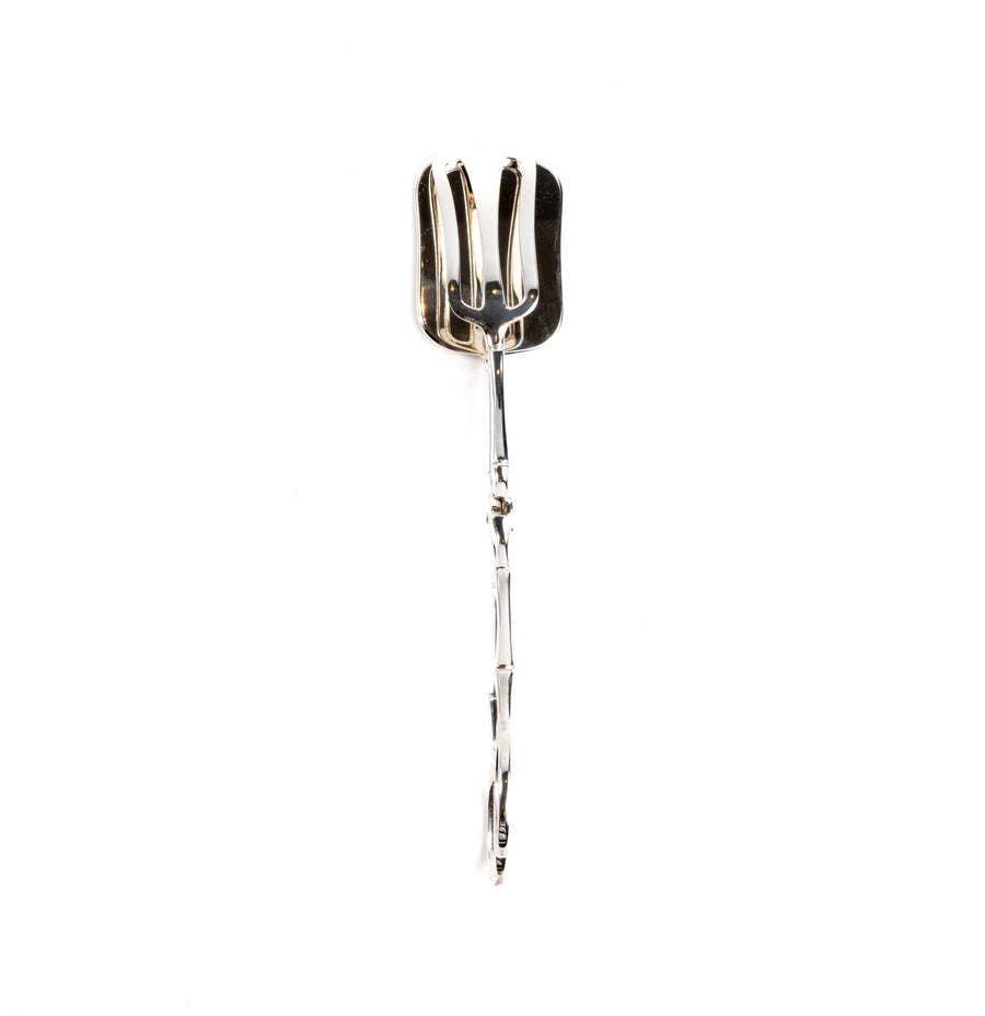 Silver Serving Tongs