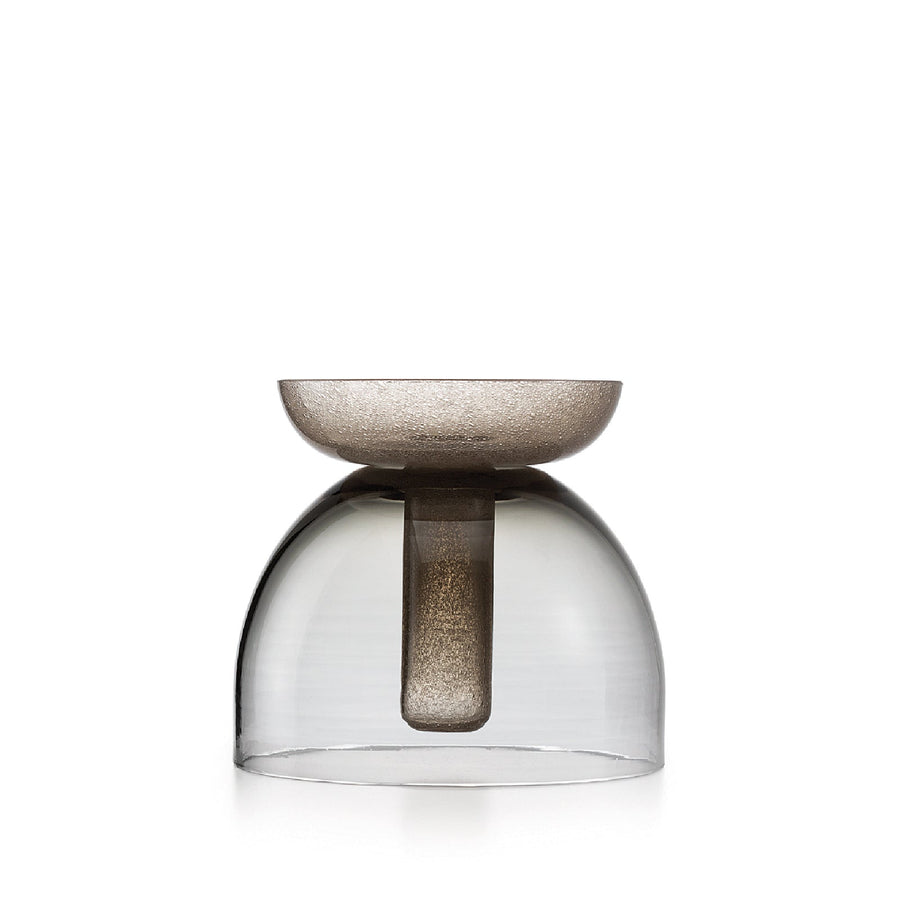 TABARRO Vase Steel Gray