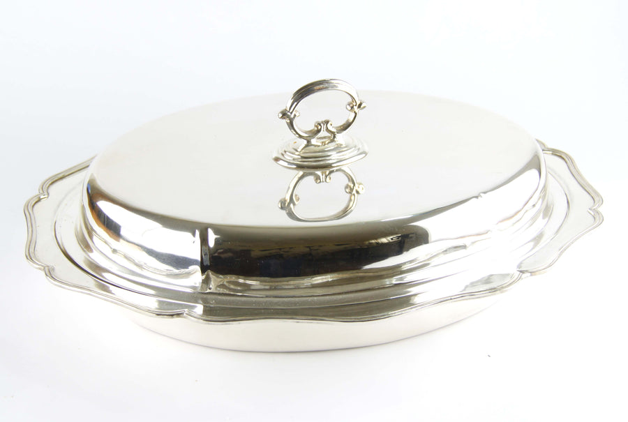 Medium Oven Dish Holder (Romantic) with Warmer & Pyrex Set