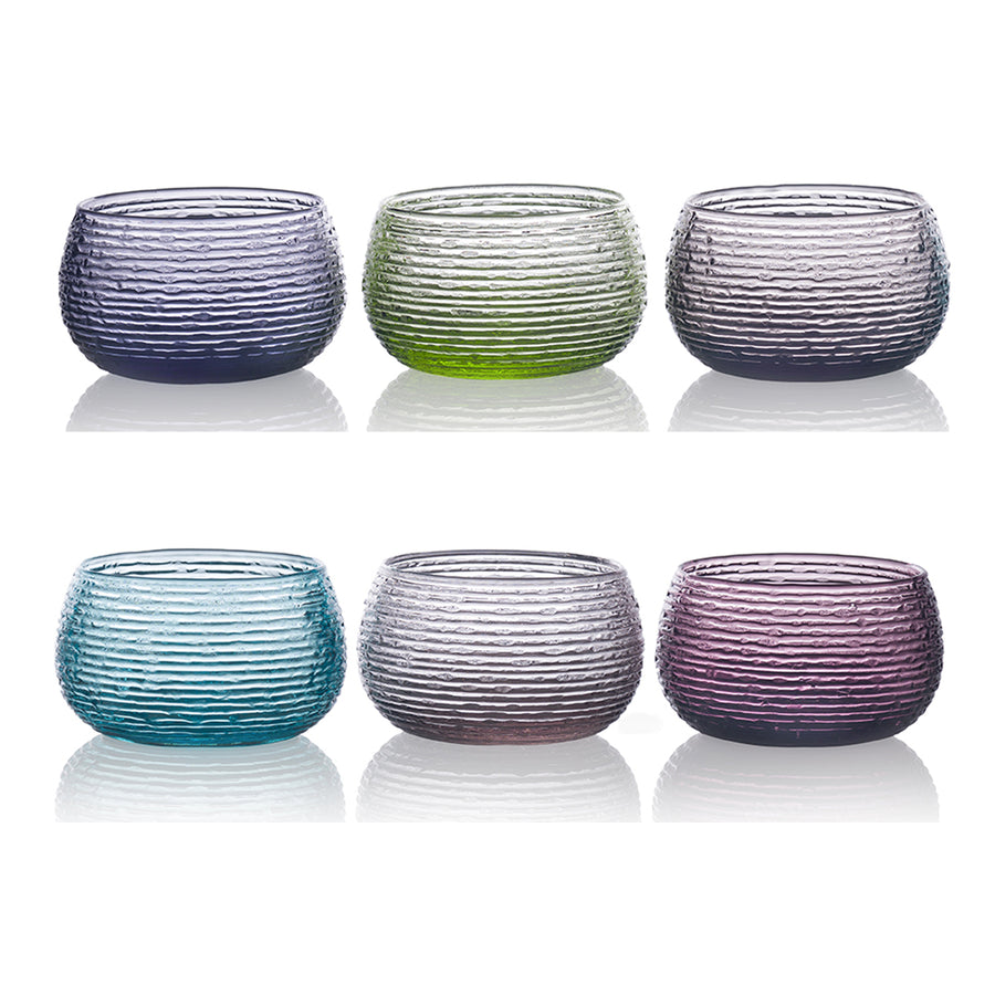 Multicolor Set 6  Individual Bowl