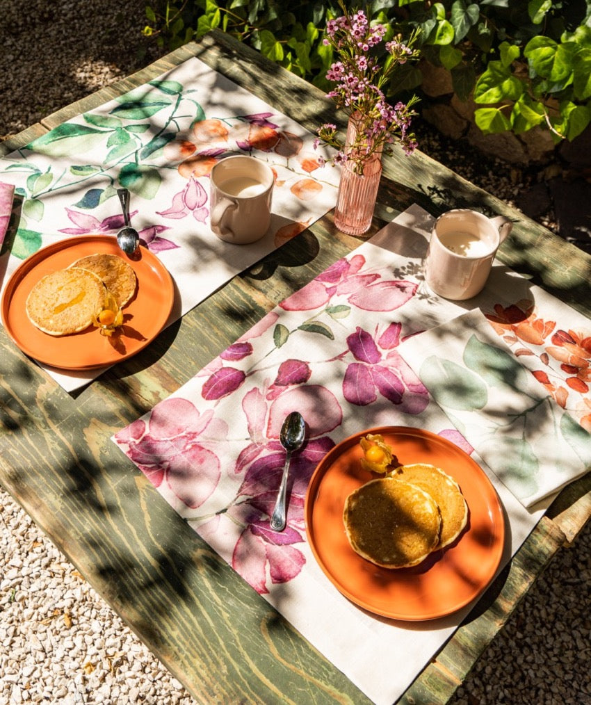 Bougainvillea Placemats Set of 4