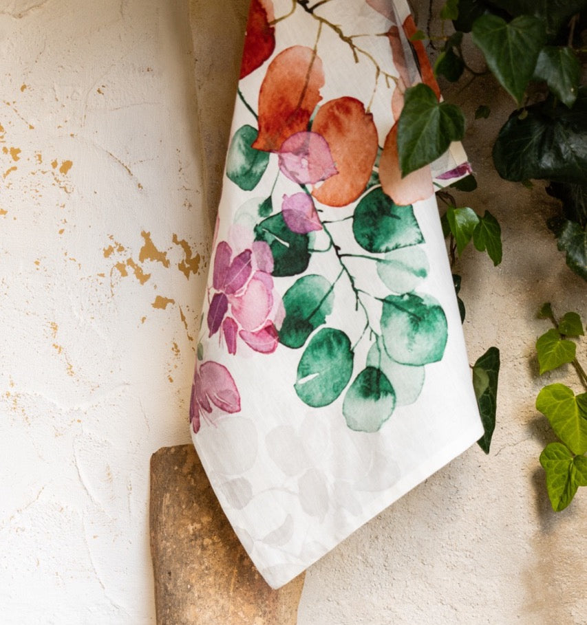 Bougainvillea Kitchen Towel