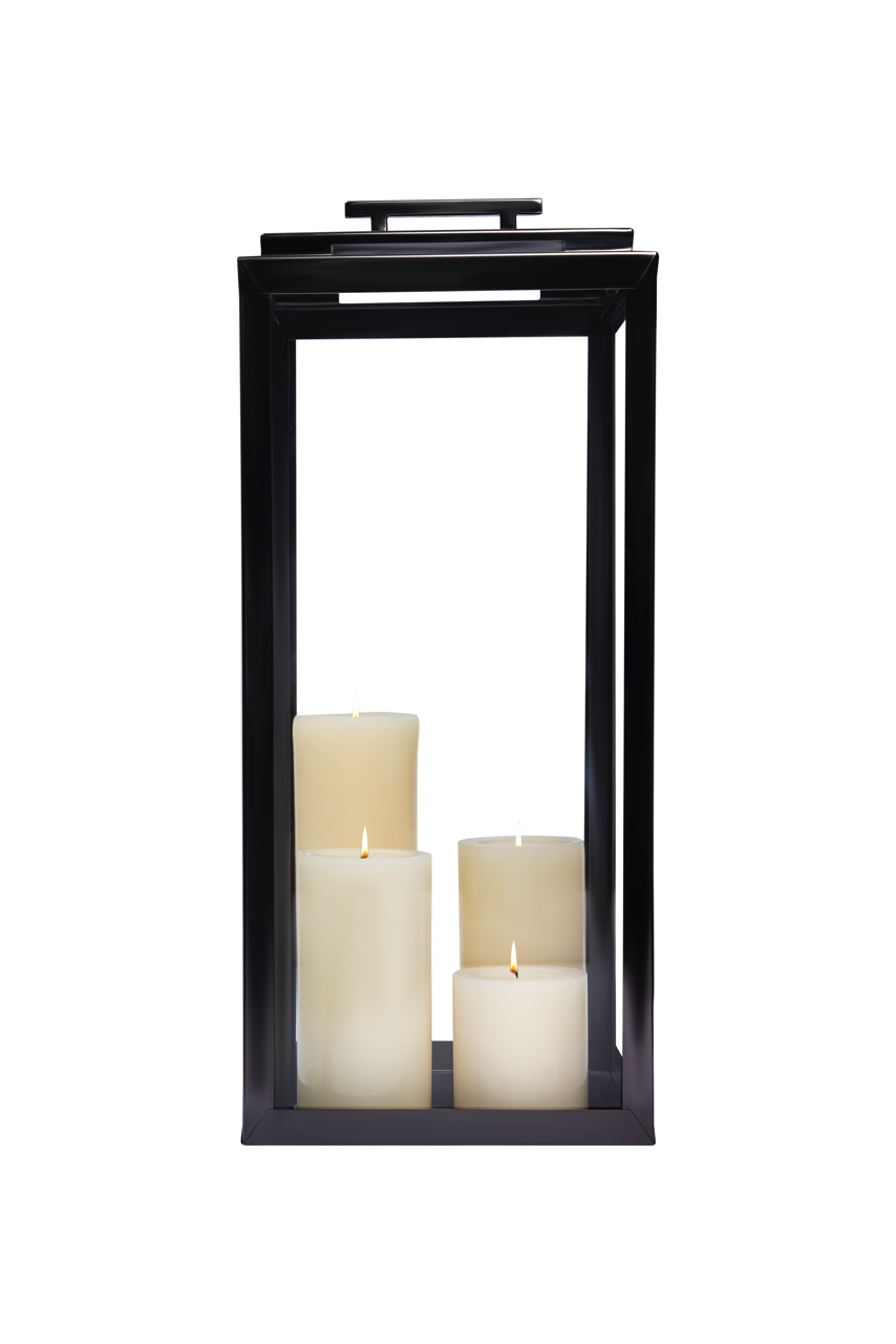 Japanese Lantern Black Nickel