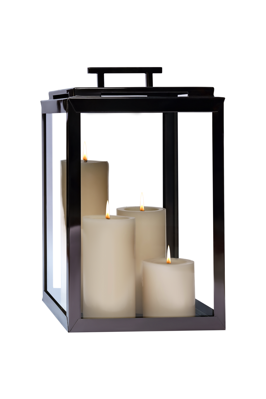 Japanese Lantern Black Nickel