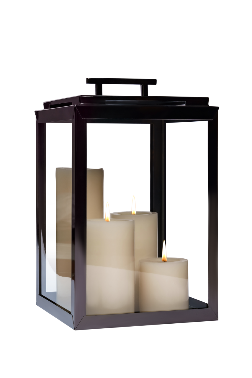 Japanese Lantern Black Nickel