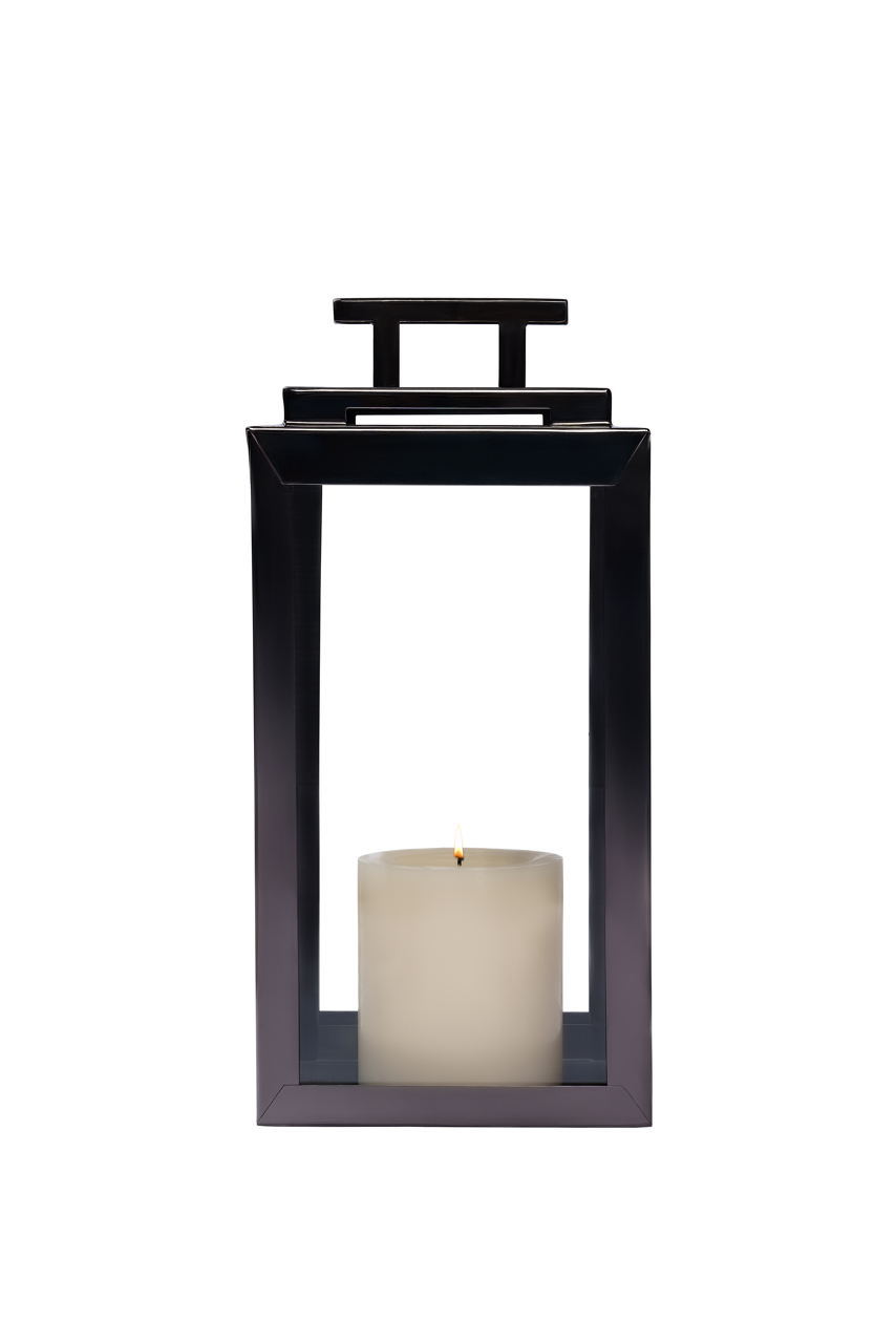 Japanese Lantern Black Nickel